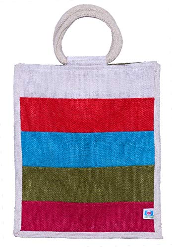 India Jutes Multipurpose Coloured Jute bag for Men & Women |