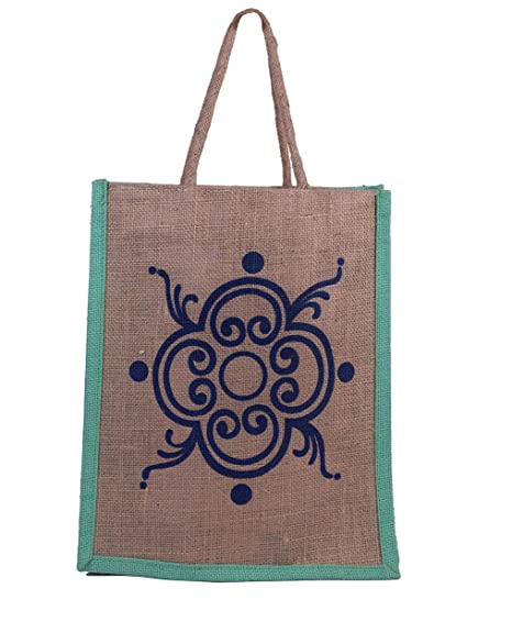Jute Lunch Bag (Green)