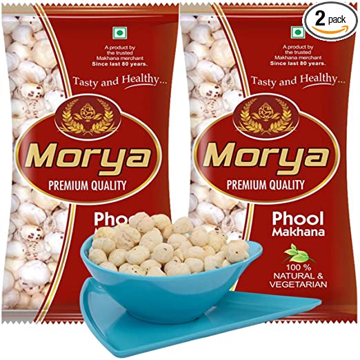 Makhanawalas Morya Phool Makhana/ Foxnuts / Water Lily Pops