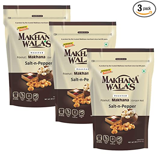 Makhanawalas Roasted & Flavoured Makhana (Foxnuts) | Gorgon