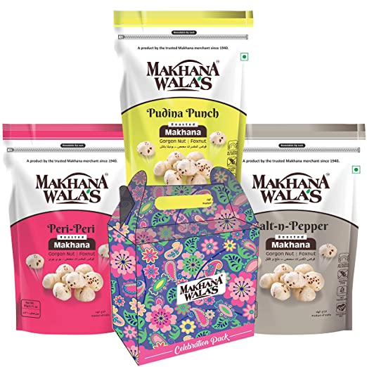 Makhanawala’s Diwali Gift Packs combo of Roasted & Flavored