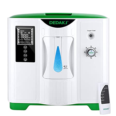 DEDAKJ 2-9L/min Flow Oxygen Concentrator O2 Generator Portab