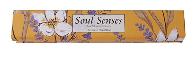 Soul Senses Mosquito Repellent Incence Sticks_Brown (Charcoa