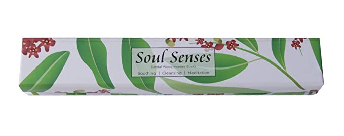Soul Senses Sandal Wood Aroma Incense Sticks_Brown | Soothin