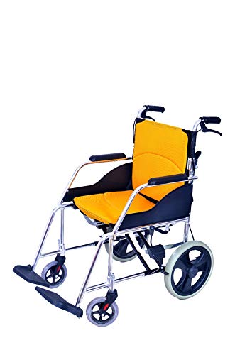 Shubhra Trading Company Almunium Wheelchair Transport Wheelc