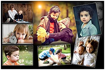 Personalized Wooden Mosaic with Photo Collage