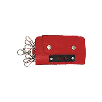 Personalised with Your Name Engraved PU Lether Key Holder 6 