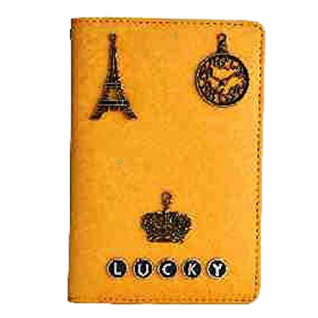 Personalized Passport Cover with Charm for Unisex and Women 