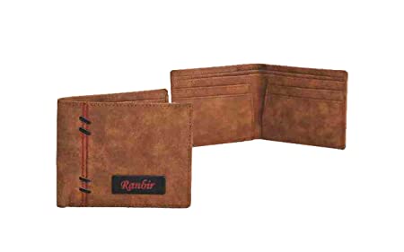 Personalised Leather Wallet for Men | Bi Fold Wallet for Men