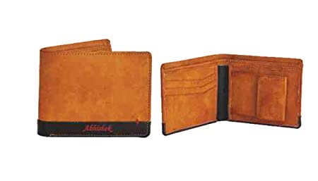 Personalised Leather Wallet with Your Name | Wallet for Men 