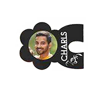 Personalised Acrylic Photo Frame with Name 6.5 X 9.5_Black S