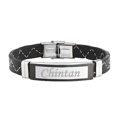 Mens Bracelet | Bracelet for Men |Black & Silver Bracelet f