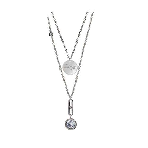 Personlized Name Pendant for Women |Stainless Steel Necklace