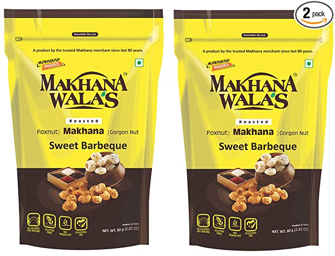 Makhanawala’s Roasted Makhana (Foxnuts)/ Gorgon nut |Sweet B