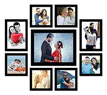 Personalized Black Wooden Photo Frame & Acralic Sheet | 1 Un