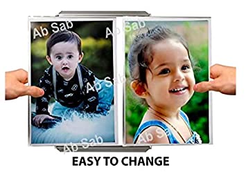 Personalized Silver Aluminium Photo Frame | Customized Photo