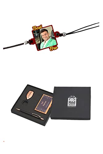 Personalized Rakhi For your Brother with Personalized Combo 