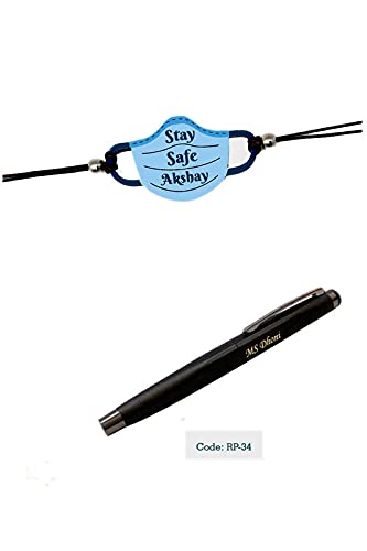 Personalized Rakhi For your Brother with Personalized Pen | 