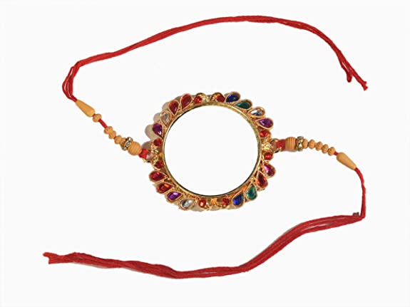 Personalized/Customized Designer Photo Rakhi,Name Rakhi, Art