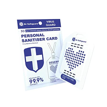 Degerm personal air Guard Virus blocker card/virus shut out 
