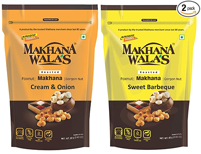 FROM THE HOUSE OF MAKHANAWALA’S Roasted Makhana (Foxnuts)/ G