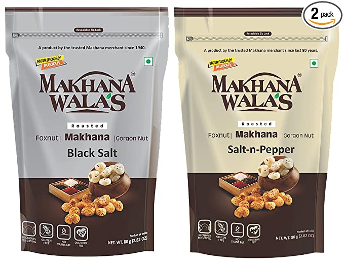 FROM THE HOUSE OF MAKHANAWALA’S Roasted Makhana (Foxnuts)/ G