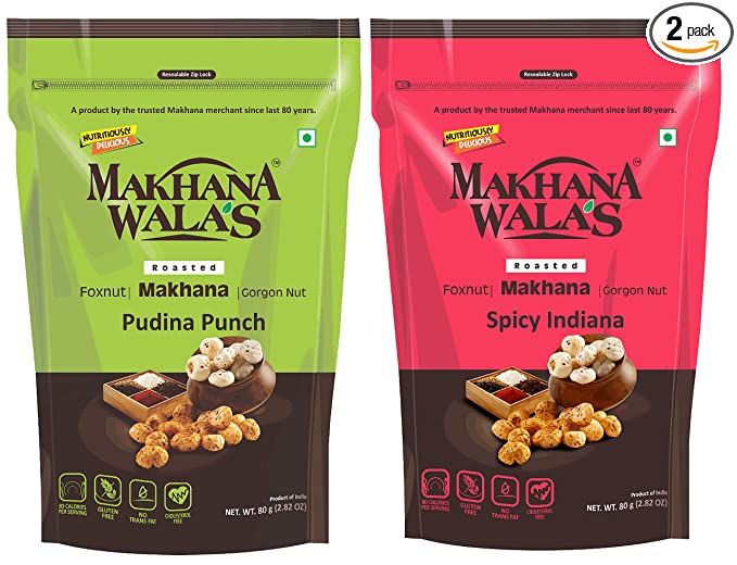 FROM THE HOUSE OF MAKHANAWALA’S Roasted Makhana (Foxnuts)/ G