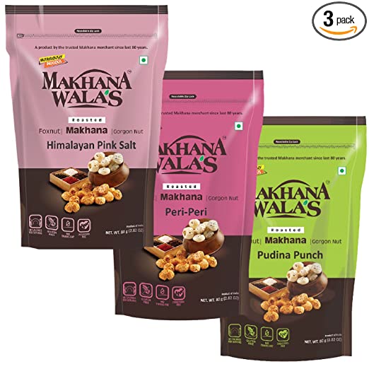 FROM THE HOUSE OF MAKHANAWALA’S Roasted Makhana (Foxnuts)/ G